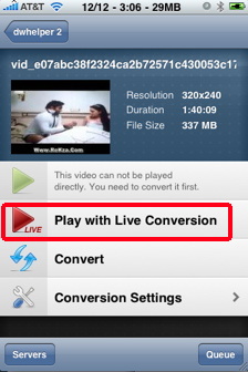 airvideo play video