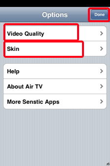 air tv for iphone video quality screen