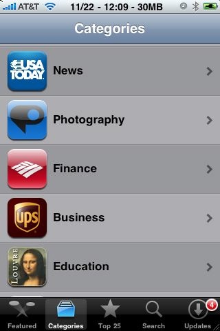 app store categories 1