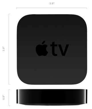 Apple TV dimensions