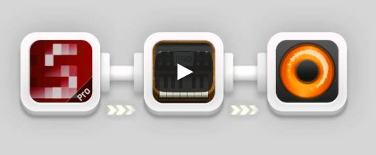 AudioBus iPhone synthesizer and midi