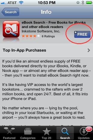 Download apps from the App Store