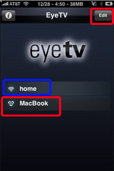 eyetv iphone menu