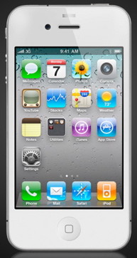 iPhone 4 comes in white and black