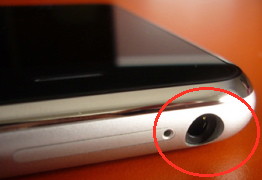 iPhone audio port is one way to connect  iPhone cables