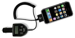 FM transmitters with charger for iPhone
