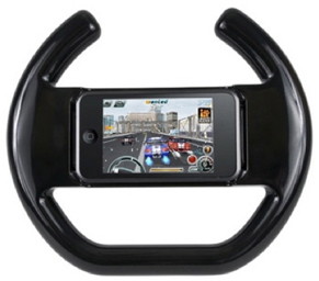 iPhone game controller as a steering wheel