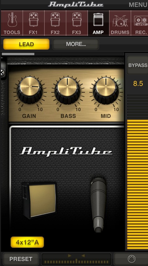iPhone Guitar Amp