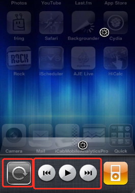iPhone OS 4 task switcher