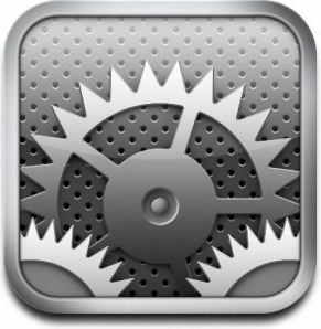 iphone settings application, iPhone application icon