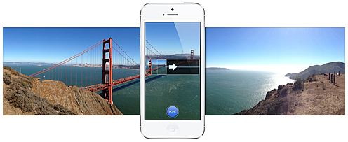 iPhone 5 panorama