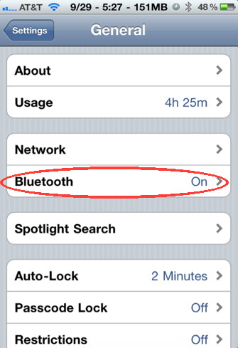 iPhone bluetooth pairing with other devices