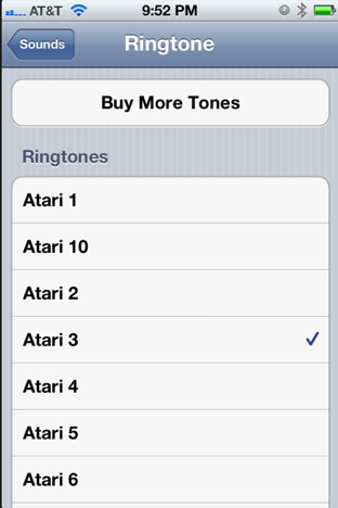 iPhone custom  ringtones