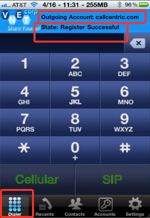 iSip for iPhone is the ultimate SIP phone application