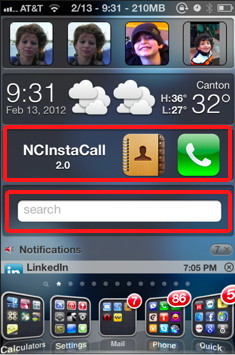 LockInfo for iPhone notification center