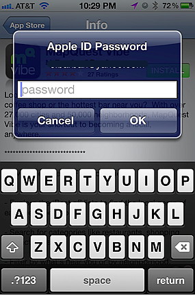 Use apple ID to login to App Store in order to download iPhone applications