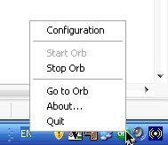 orb menu