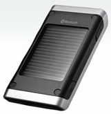 Solar powered bluetooth handsfree speaker phone
