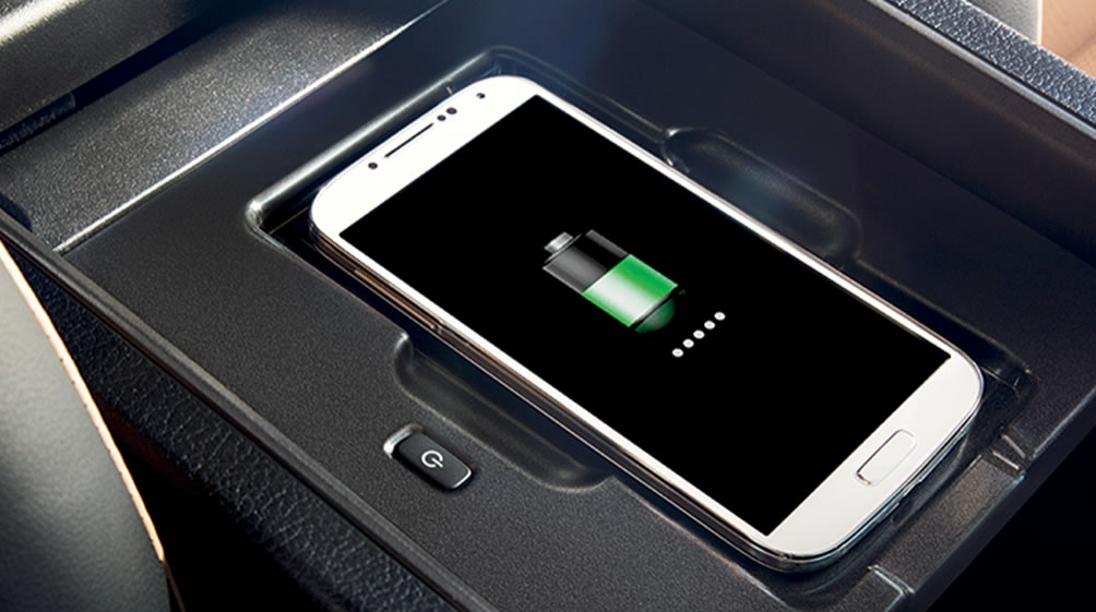 wireless charging dock in your car