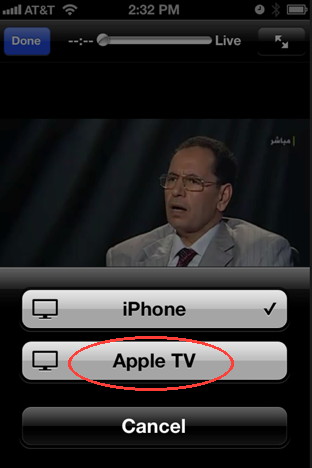 Display your iPhone screen on your TV with AirPlay